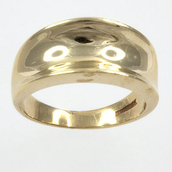 9ct gold Signet or Wedding Ring size K